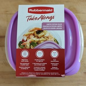 Rubbermaid Take Alongs 5.2 Cup Deep Square Food Storage Containers BRAND NEW!!!
